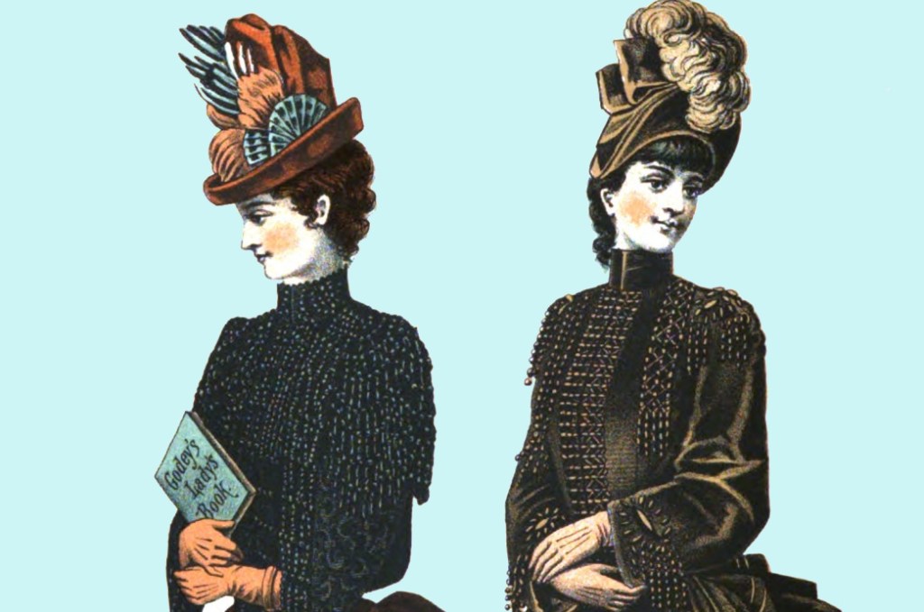 1888 Godey's Lady's Magazine-Color Plate