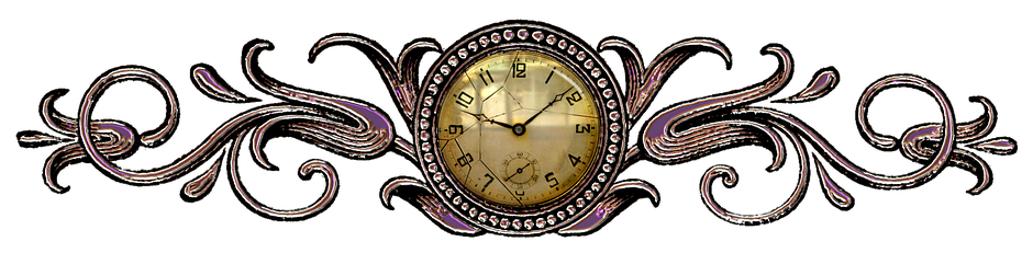 Steampunk Clock Divider Image