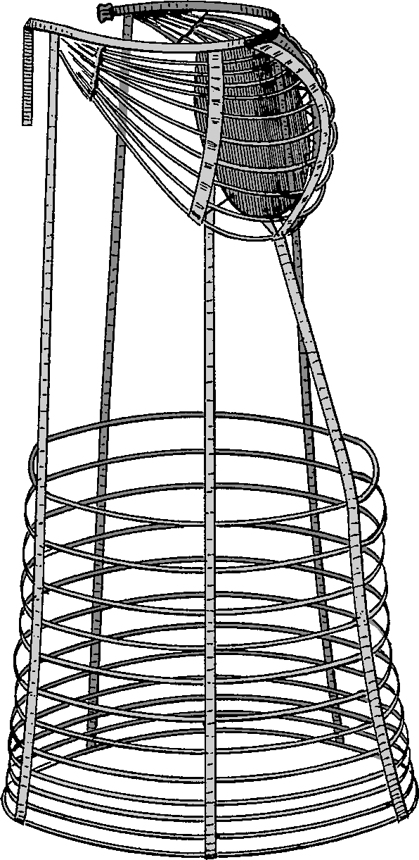 1885 Patent for bustle