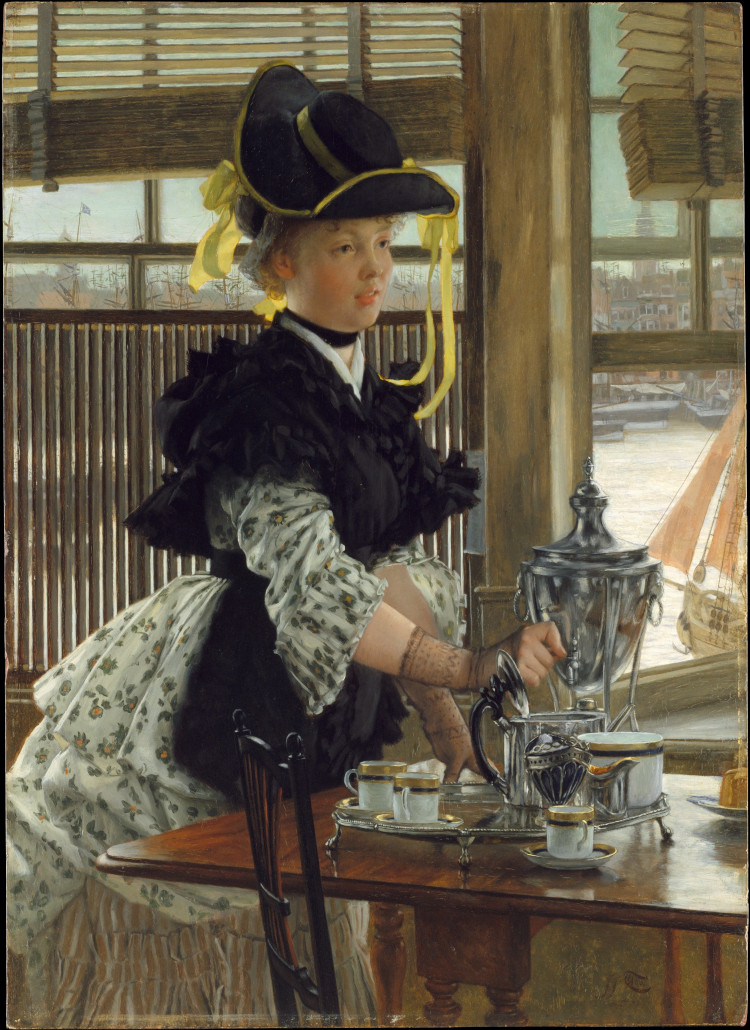 Tea by Tissot, 1872, Metropolitan Museum of Art