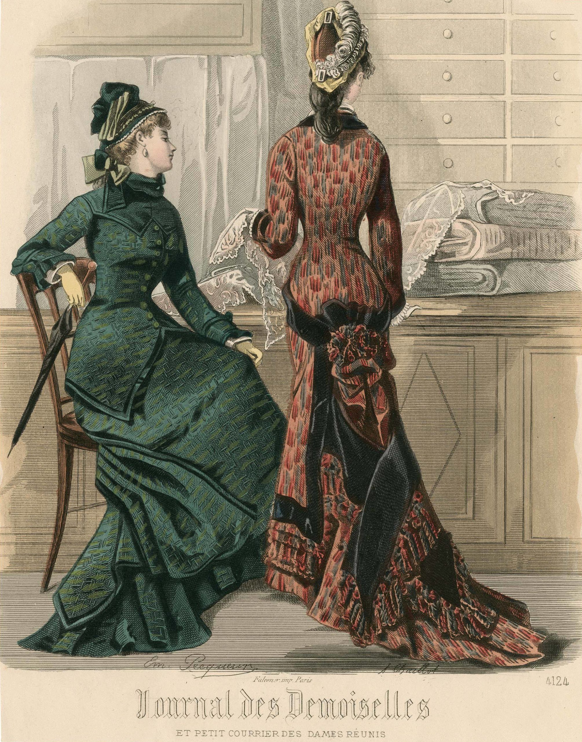 1877 Journal Des Demoiselles